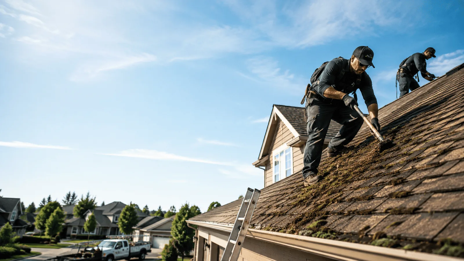 Roof Moss Removal in North Babylon, NY near me